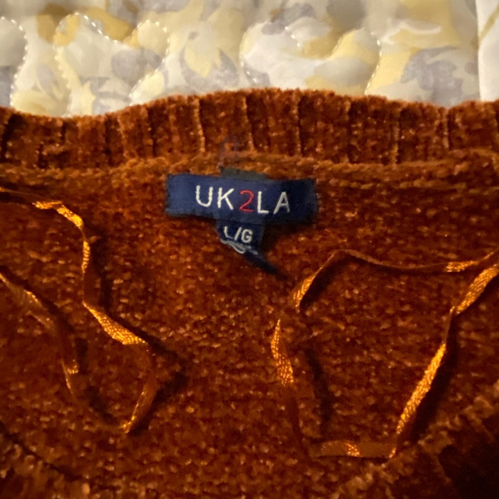 Really Pretty Chenille Sweater